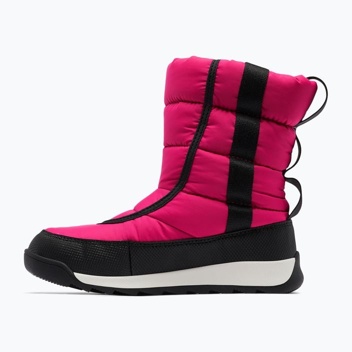 Śniegowce juniorskie Sorel Outh Whitney II Puffy Mid cactus pink/black 8