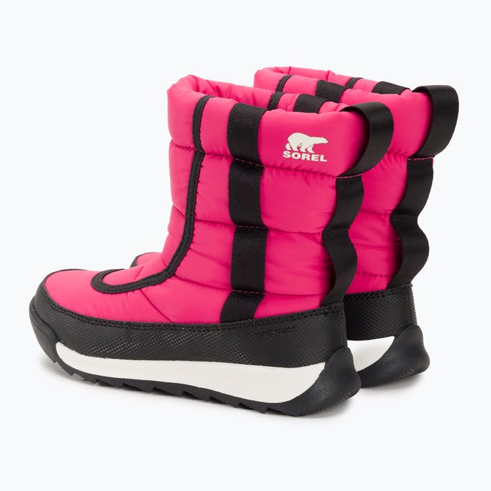 Śniegowce juniorskie Sorel Outh Whitney II Puffy Mid cactus pink/black 3