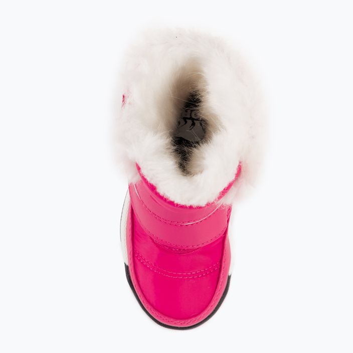 Śniegowce dziecięce Sorel Whitney II Strap WP cactus pink/black 6
