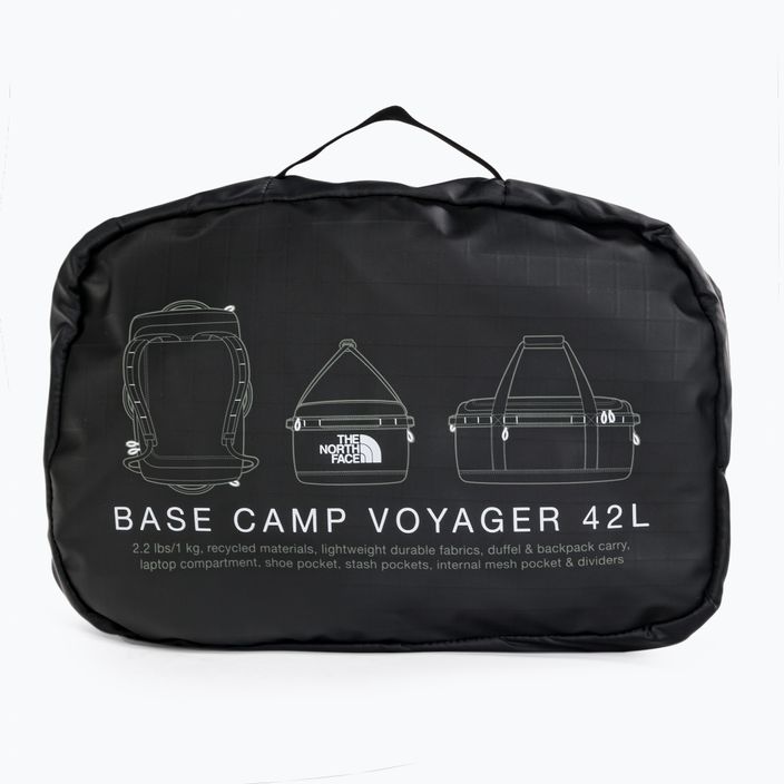 Torba podróżna The North Face Base Camp Voyager Duffel 42 l black/white 7