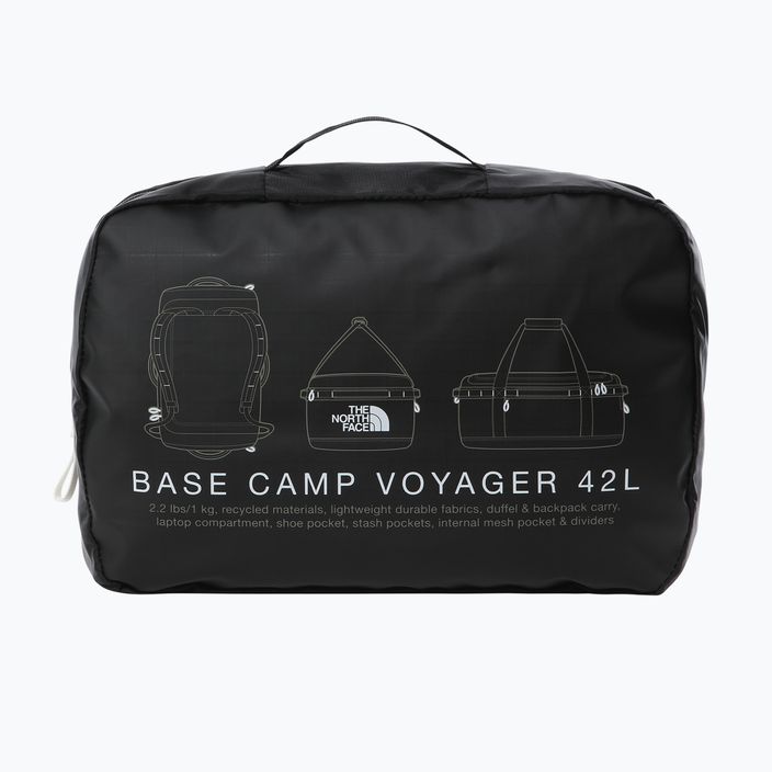 Torba podróżna The North Face Base Camp Voyager Duffel 42 l black/white 12