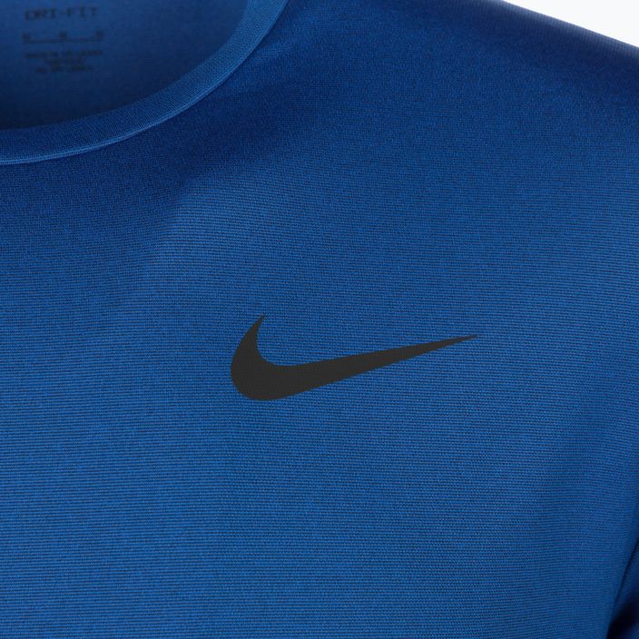 Koszulka męska Nike Pro Dri-Fit blue void/game royal/htr/black 3