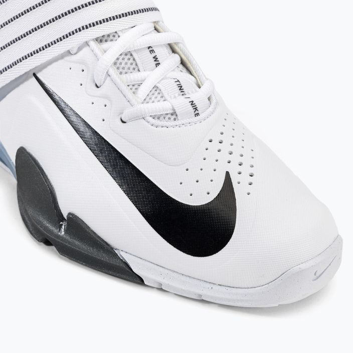 Buty do podnoszenia ciężarów Nike Savaleos white/iron grey 7