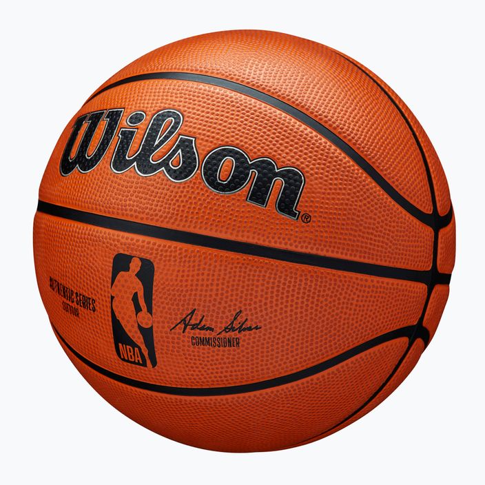 Piłka do koszykówki Wilson NBA Authentic Series Outdoor brown rozmiar 7 3