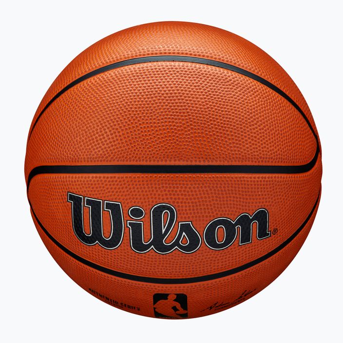 Piłka do koszykówki Wilson NBA Authentic Series Outdoor brown rozmiar 7 5