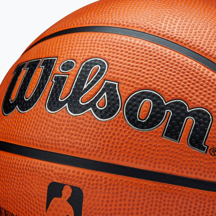 Piłka do koszykówki Wilson NBA Authentic Series Outdoor brown rozmiar 7 7