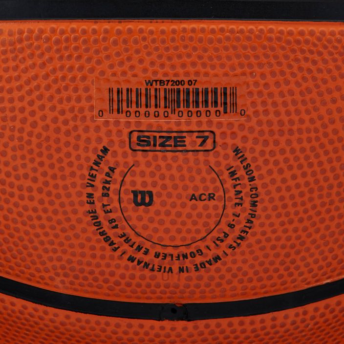 Piłka do koszykówki Wilson NBA Authentic Series Outdoor brown rozmiar 7 9
