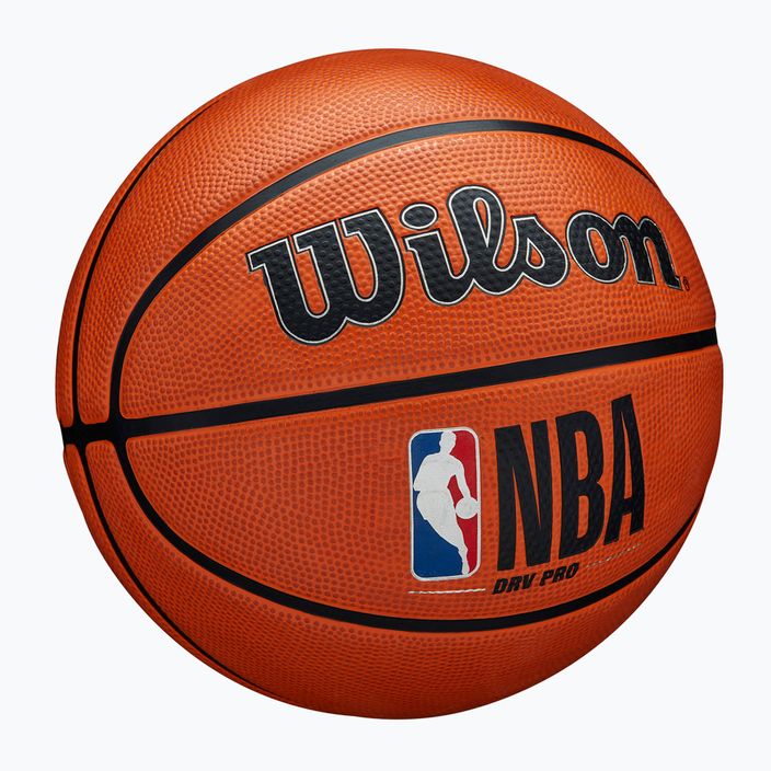 Piłka do koszykówki Wilson NBA DRV Pro brown rozmiar 6 2