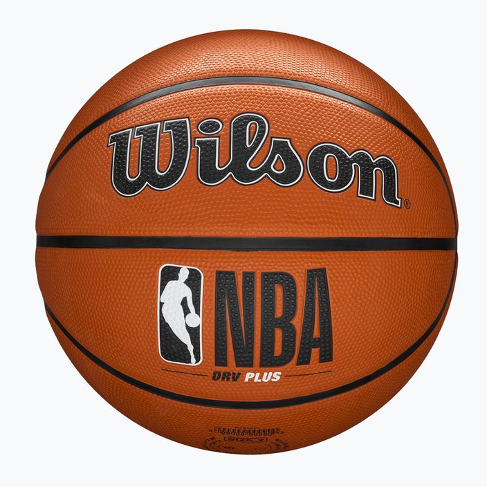 Piłka do koszykówki dziecięca Wilson NBA DRV Plus brown rozmiar 5