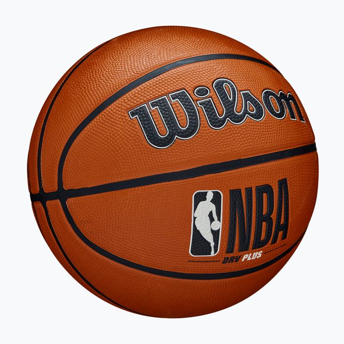 Piłka do koszykówki dziecięca Wilson NBA DRV Plus brown rozmiar 5 2