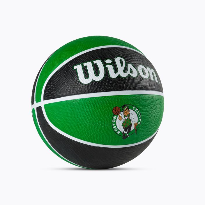 Piłka do koszykówki Wilson NBA Team Tribute Boston Celtic green rozmiar 7 2