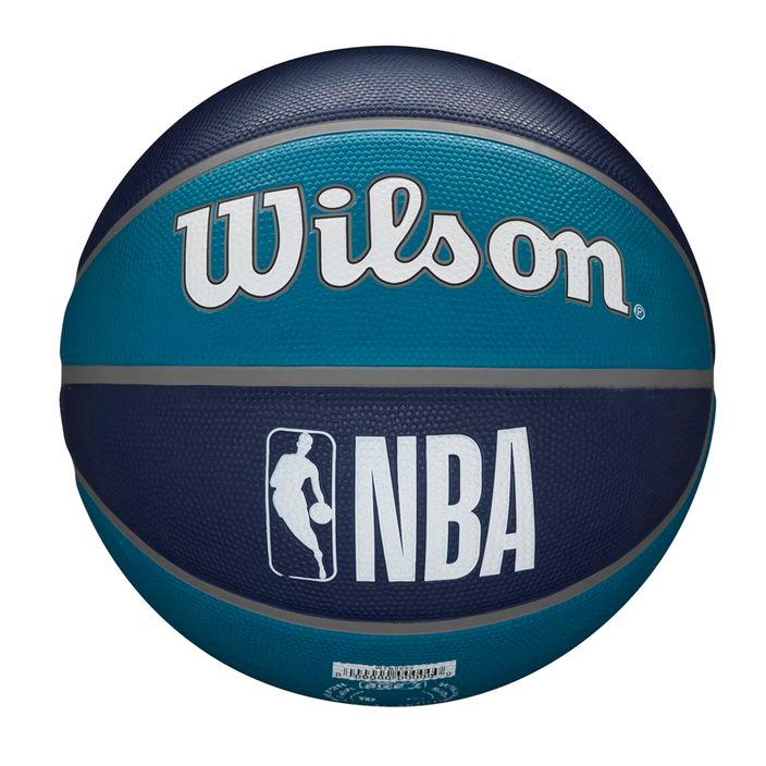 Piłka do koszykówki Wilson NBA Team Tribute Charlotte Hornets aqua rozmiar 7 4