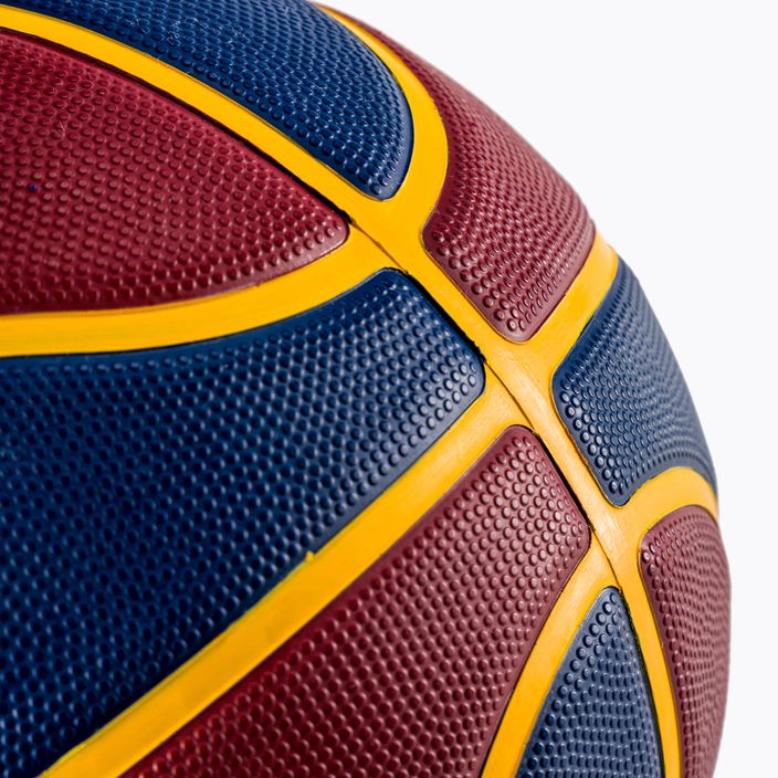 Piłka do koszykówki Wilson NBA Team Tribute Denver Nuggets blue rozmiar 7 4
