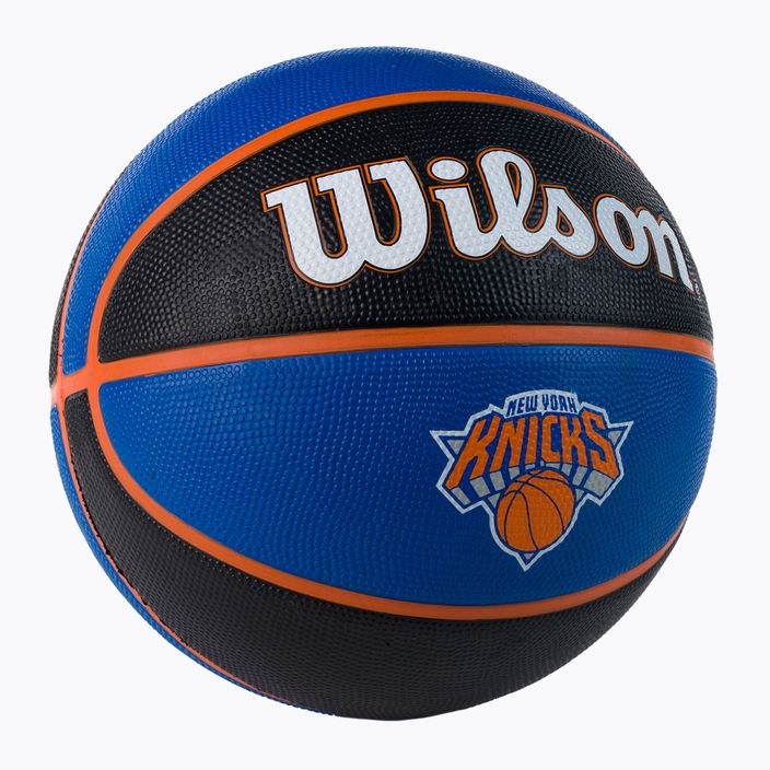 Piłka do koszykówki Wilson NBA Team Tribute New York Knicks blue rozmiar 7 2