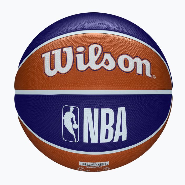 Piłka do koszykówki Wilson NBA Team Tribute Phoenix Suns violet rozmiar 7 2