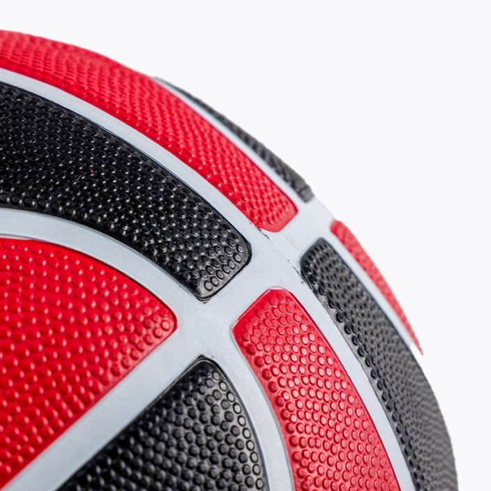 Piłka do koszykówki Wilson NBA Team Tribute Portland Trail Blazers red rozmiar 7 3