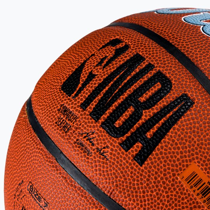 Piłka do koszykówki Wilson NBA Team Alliance Memphis Grizzlies brown rozmiar 7 4