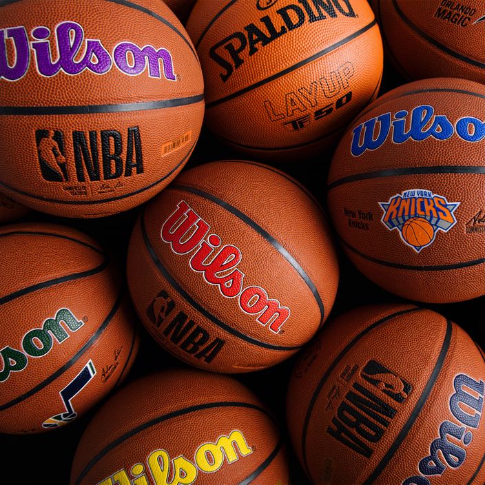 Piłka do koszykówki Wilson NBA Team Alliance San Antonio Spurs brown rozmiar 7 5
