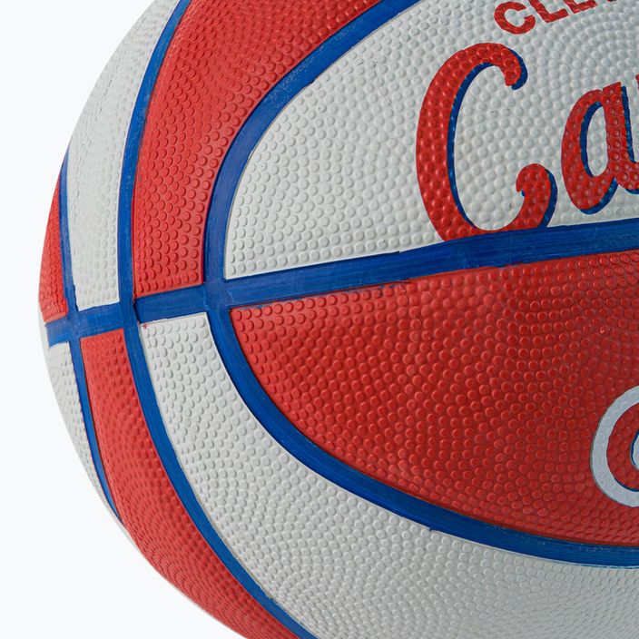 Piłka do koszykówki dziecięca Wilson NBA Team Retro Mini Cleveland Cavaliers red rozmiar 3 3