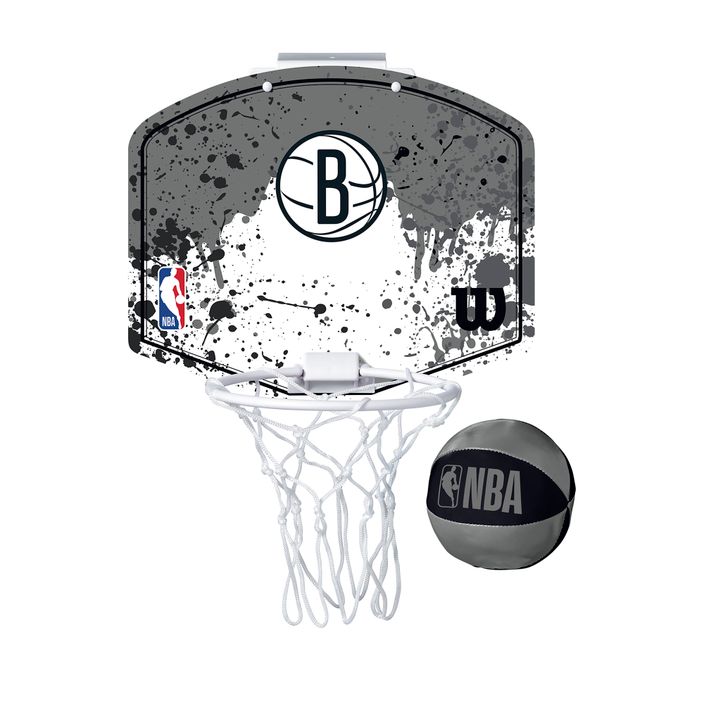 Zestaw do mini-koszykówki Wilson NBA Team Mini Hoop Bro Nets 2