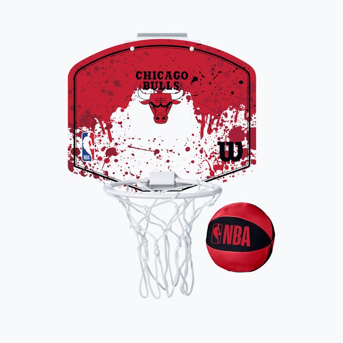 Zestaw do mini-koszykówki Wilson NBA Chicago Bulls Mini Hoop 3