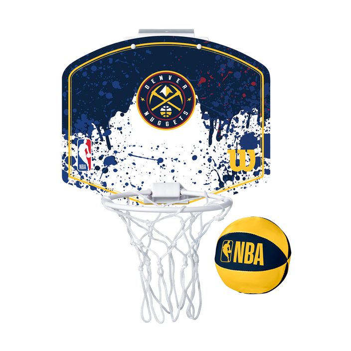 Zestaw do mini-koszykówki Wilson NBA Team Mini Hoop Denver Nuggets 2