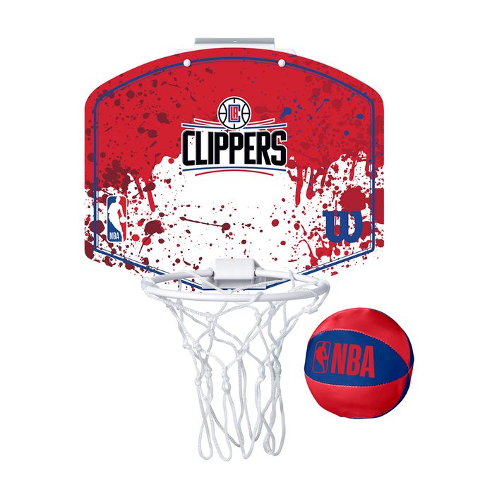 Zestaw do mini-koszykówki Wilson NBA Team Mini Hoop Los Angeles Clippers 2