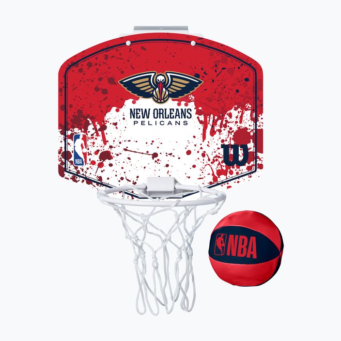 Zestaw do mini-koszykówki Wilson NBA Team Mini Hoop New Orleans Pelicans