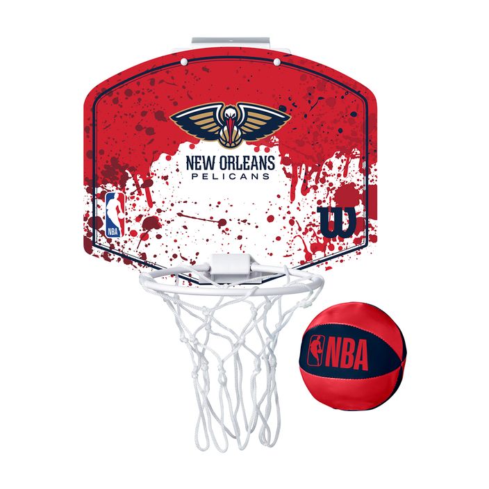 Zestaw do mini-koszykówki Wilson NBA Team Mini Hoop New Orleans Pelicans 2