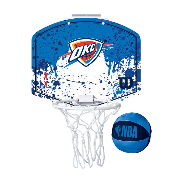 Zestaw do mini-koszykówki Wilson NBA Team Mini Hoop Oklahoma City Thunder 2