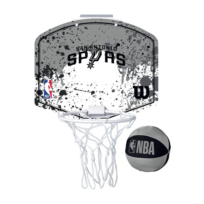 Zestaw do mini-koszykówki Wilson NBA Team Mini Hoop San Antonio Spurs 2