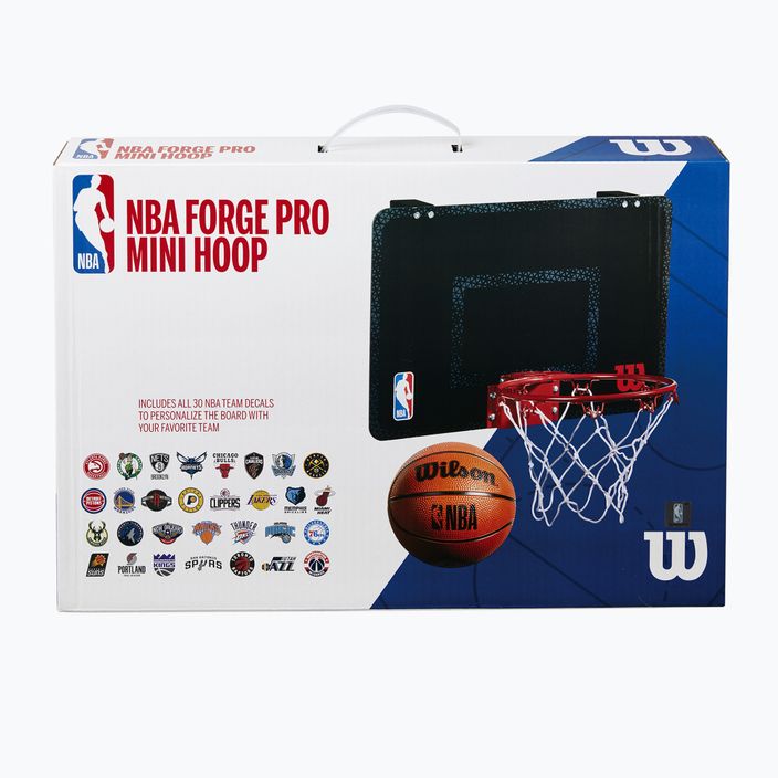 Zestaw do mini-koszykówki Wilson NBA Forge Team Mini Hoop 8