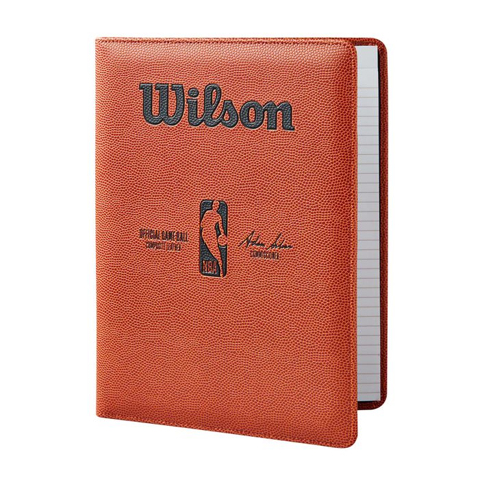 Notes A4 Wilson NBA Padfolio brown 2