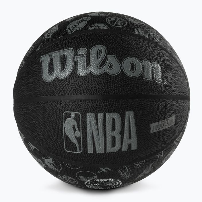 Piłka do koszykówki Wilson NBA All Team black rozmiar 7 4