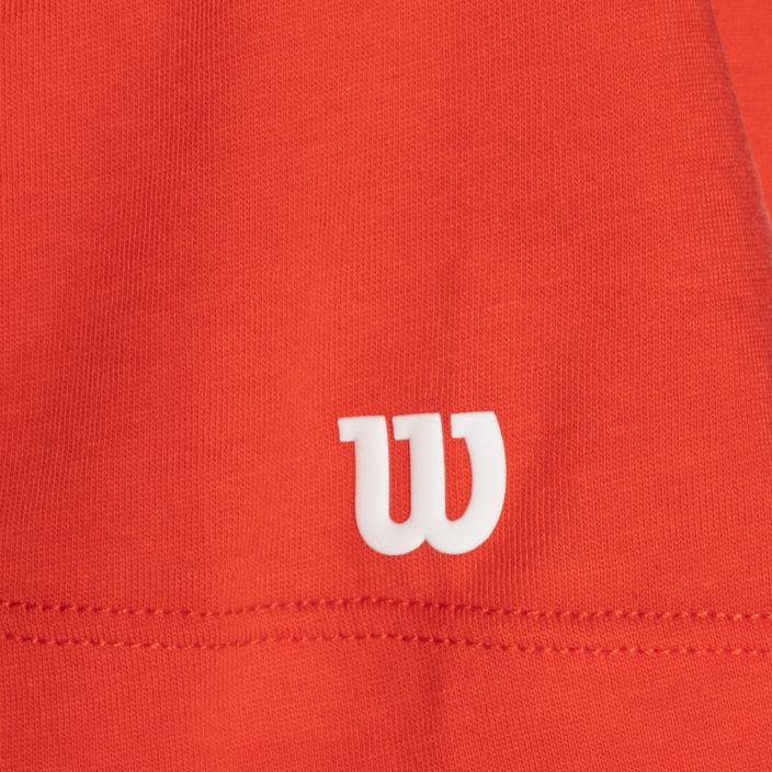 Koszulka tenisowa dziecięca Wilson Team Perf infrared 3