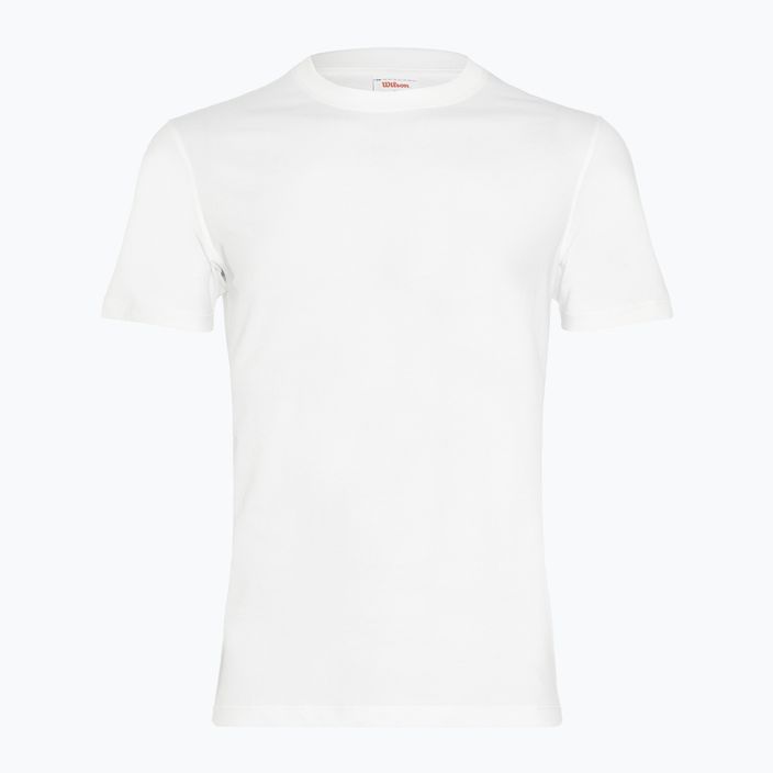 Koszulka tenisowa męska Wilson Team Graphic bright white