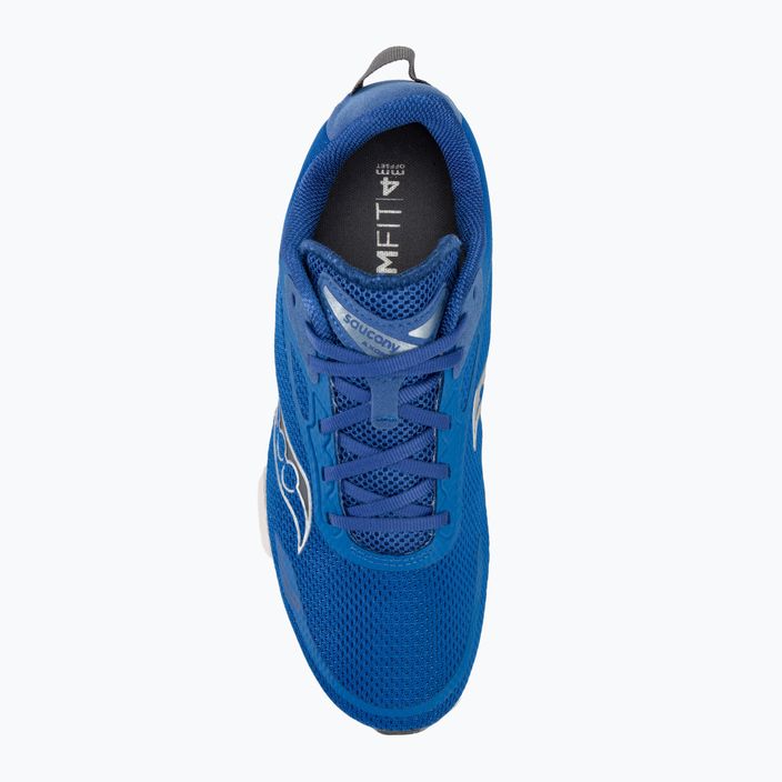 Buty do biegania męskie Saucony Axon 3 cobalt/silver 5