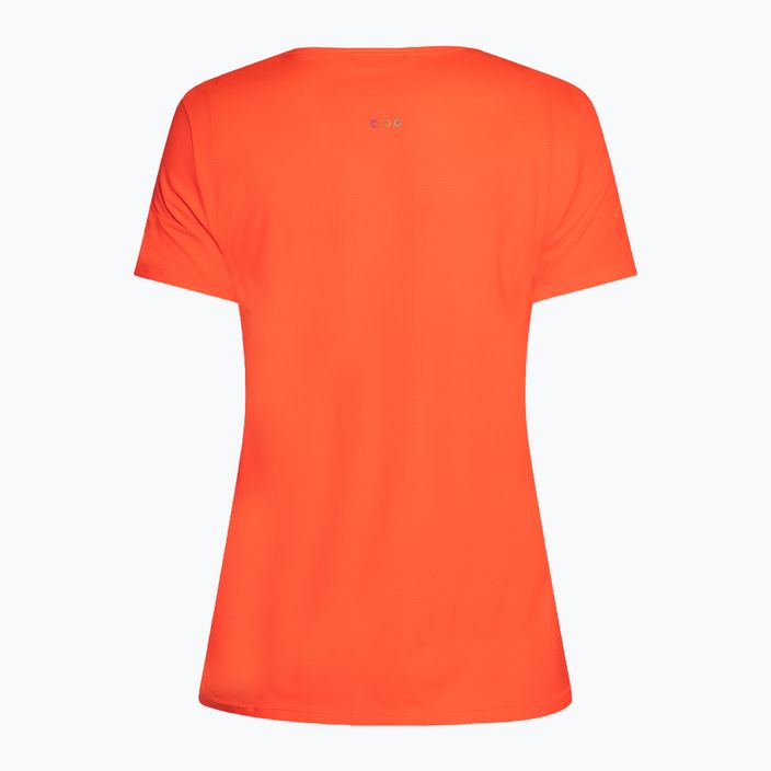 Koszulka do biegania damska Saucony Stopwatch vizi red 2
