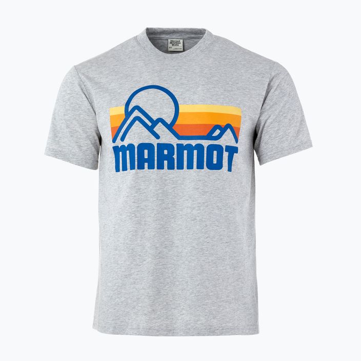 Koszulka męska Marmot Coastal light grey heather 3