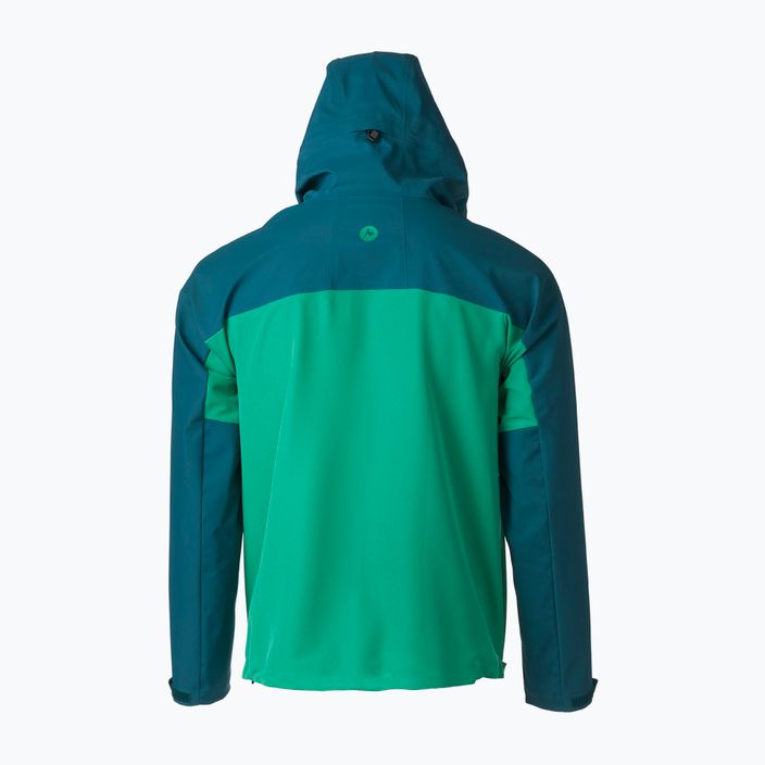 Kurtka softshell męska Marmot Rom Gore Tex dark jungle / clover 8