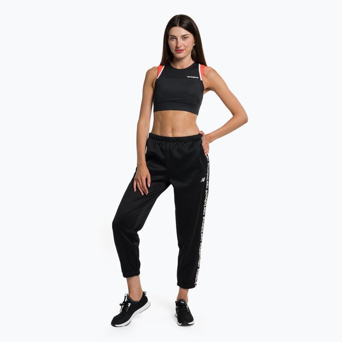 Spodnie treningowe damskie New Balance Relentless Performance Fleece black 2