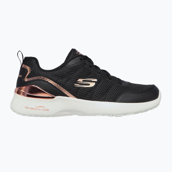 Buty damskie SKECHERS Skech-Air Dynamight The Halcyon black/rose gold 7