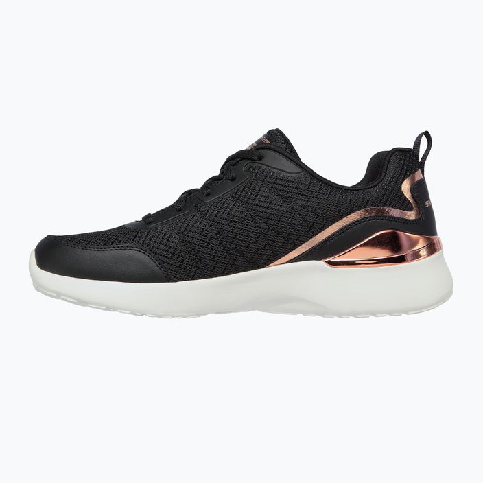 Buty damskie SKECHERS Skech-Air Dynamight The Halcyon black/rose gold 9