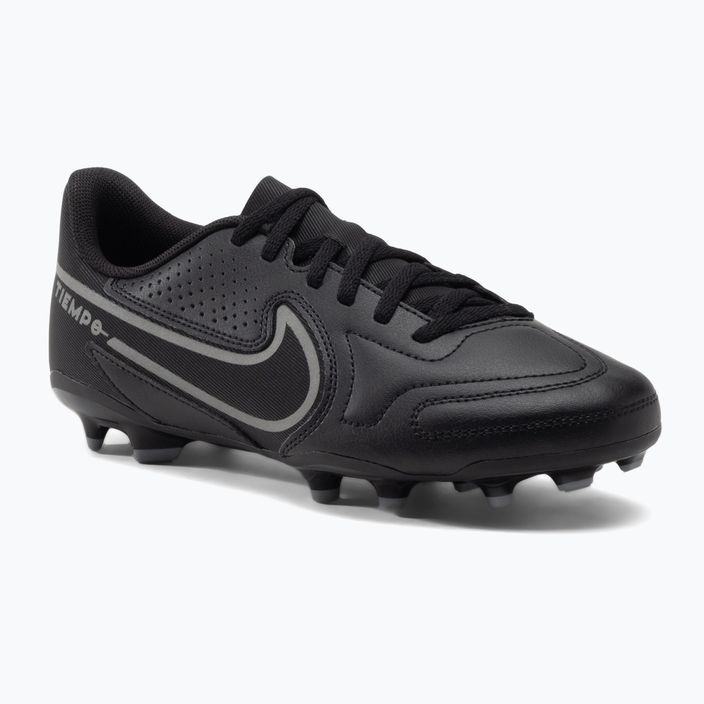 Buty piłkarskie dziecięce Nike Legend 9 Club FG/MG Jr black/iron grey/metalic bomber grey
