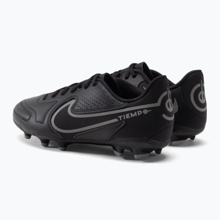 Buty piłkarskie dziecięce Nike Legend 9 Club FG/MG Jr black/iron grey/metalic bomber grey 3