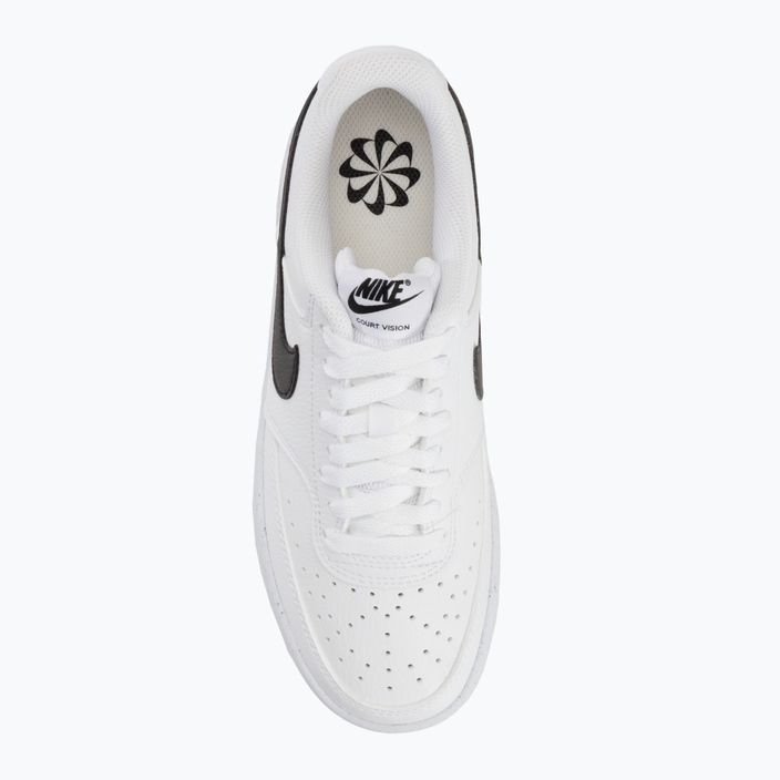 Buty damskie Nike Court Vision Low Next Nature white/black 5