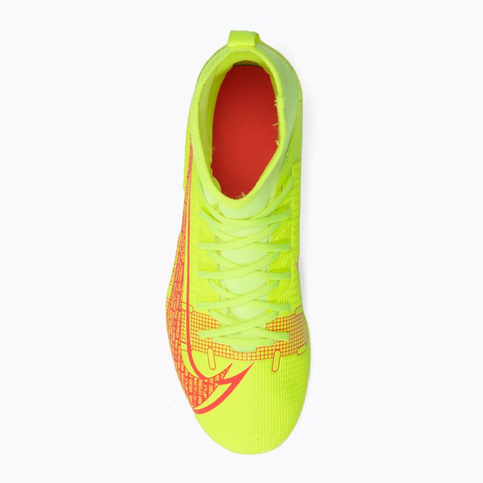 Buty piłkarskie dziecięce Nike Superfly 8 Club FG/MG Jr volt/black/bright crimson 6