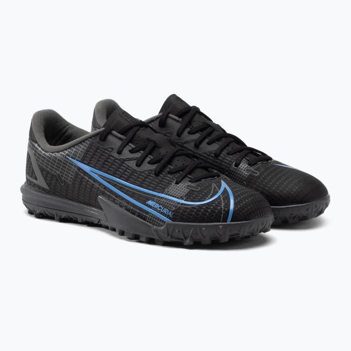 Buty piłkarskie dziecięce Nike Vapor 14 Academy TF Jr black/iron grey 5