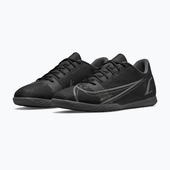 Buty piłkarskie męskie Nike Vapor 14 Club IC black/iron grey 3