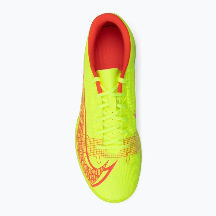 Buty piłkarskie męskie Nike Vapor 14 Club IC volt/bright crimson 6
